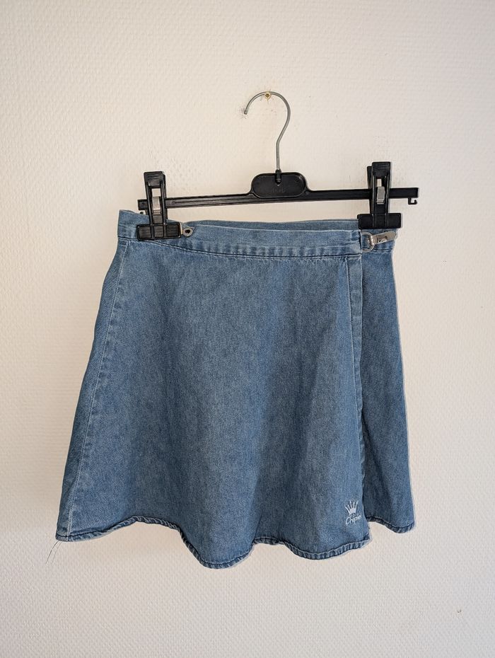 Jupe en jean trapèze Chipie 12 ans - photo numéro 2