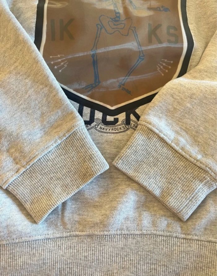 Sweat à capuche ikks taille 10 ans excellent état - photo numéro 13