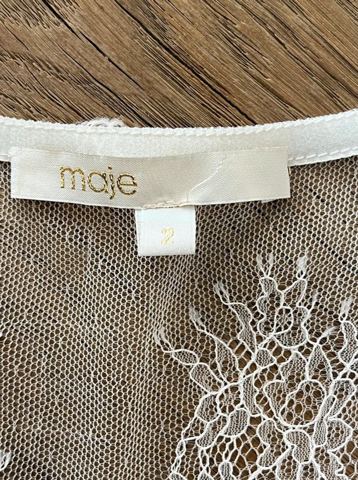 Robe rose pâle élégante Maje - photo numéro 7