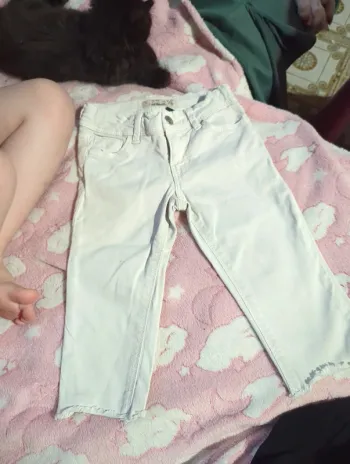 Jean skinny blanc