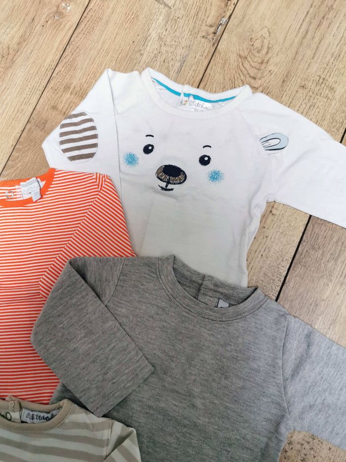 Lot de 4 tee shirts à manches longues - photo numéro 2