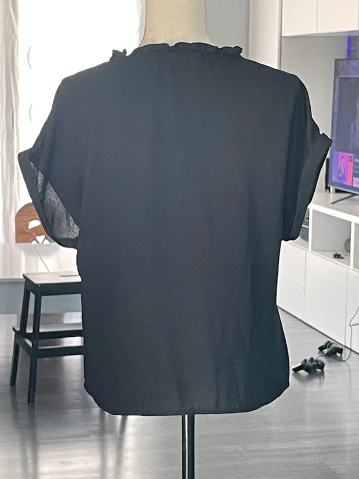Chemise/blouse taille 38 couleur noir marque bodyflirt - photo numéro 2