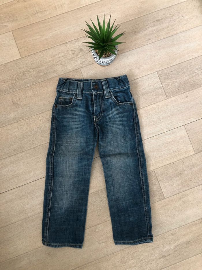 Jean bleu fille Okaïdi - photo numéro 2