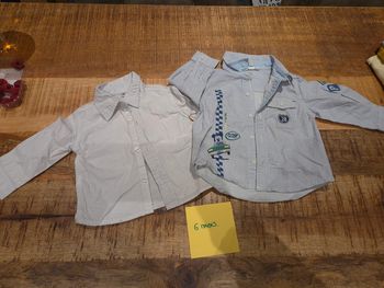 chemises 6mois