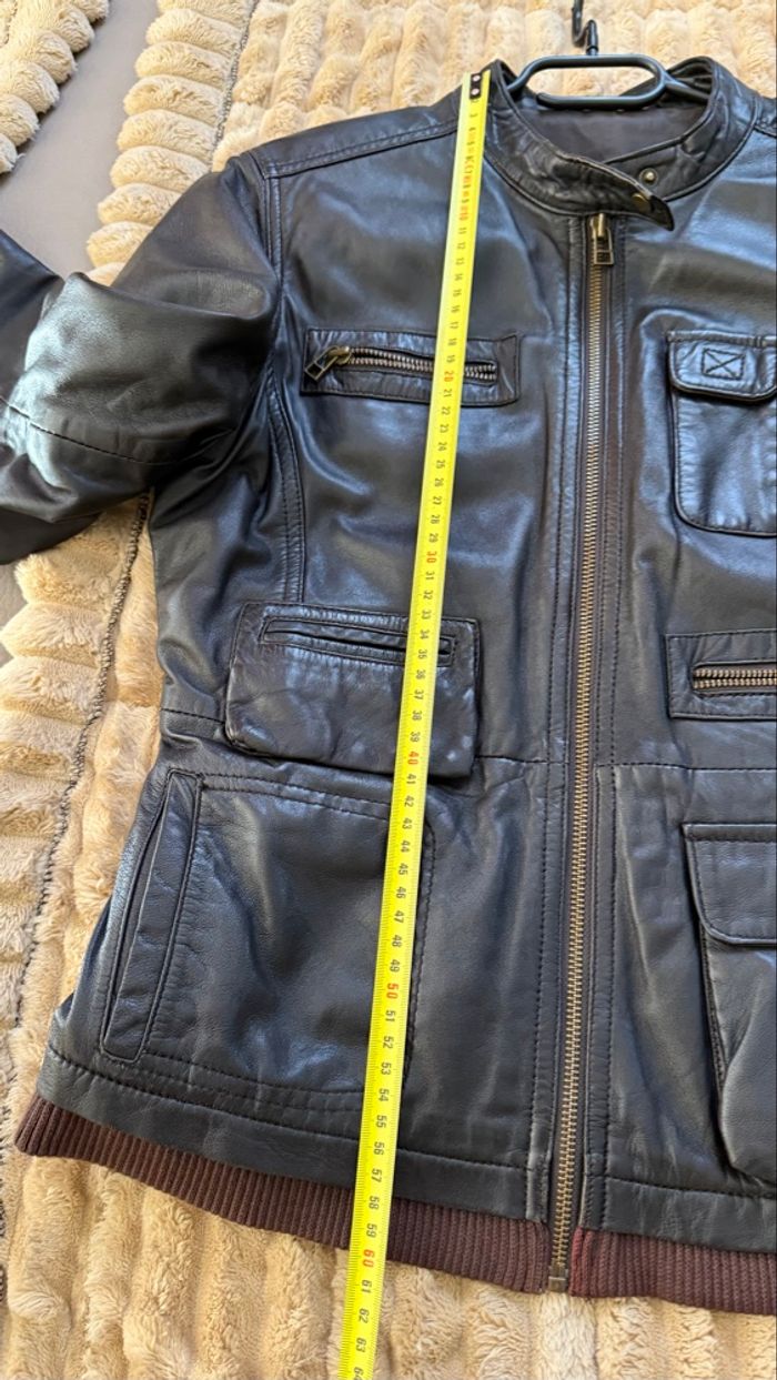 Blouson doublé tout cuir - photo numéro 8