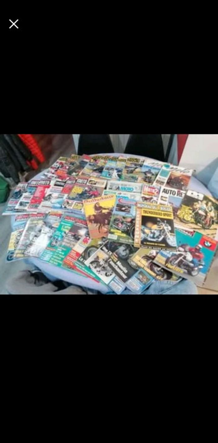 Lot revues moto