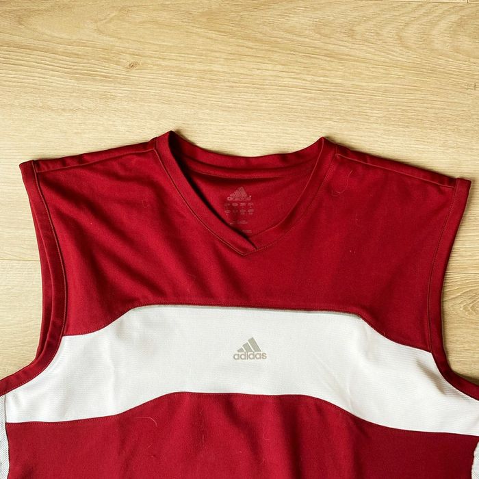 Adidas ClimaCool Débardeur Training/Running Homme Rouge Exclusive Sportwear Fit (Taille L) - photo numéro 4