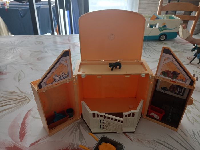Ecurie transportable playmobil - photo numéro 10