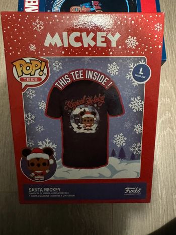 Funko POP Tees Disney Mickey Noël