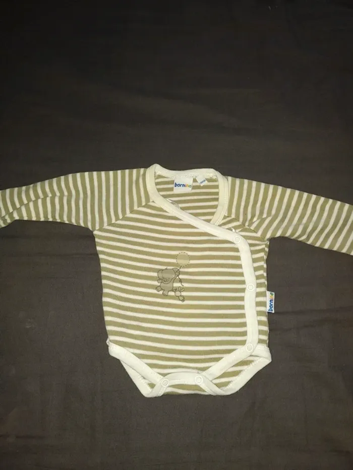 Lot de 5 Bodies Manches longues Filles - photo numéro 6