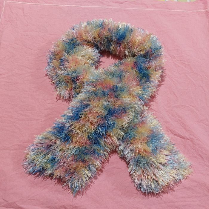 écharpe multicolore