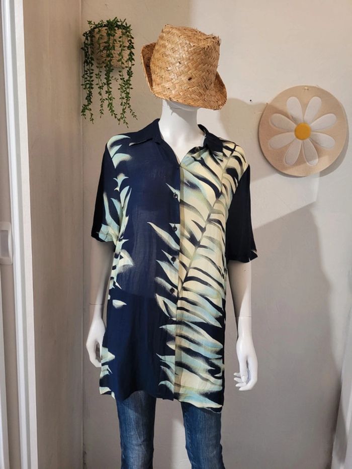 Chemise imprimée feuillage - photo numéro 2