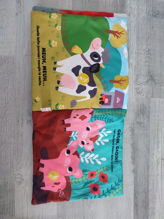 Livre tissu Cocorico - photo numéro 4
