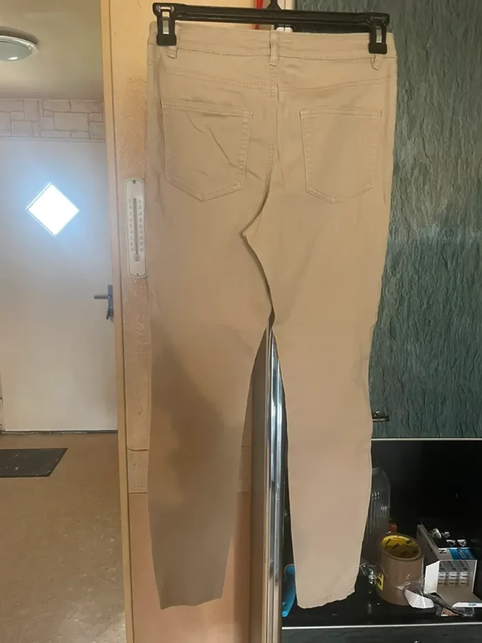 Jean Denim beige - photo numéro 2