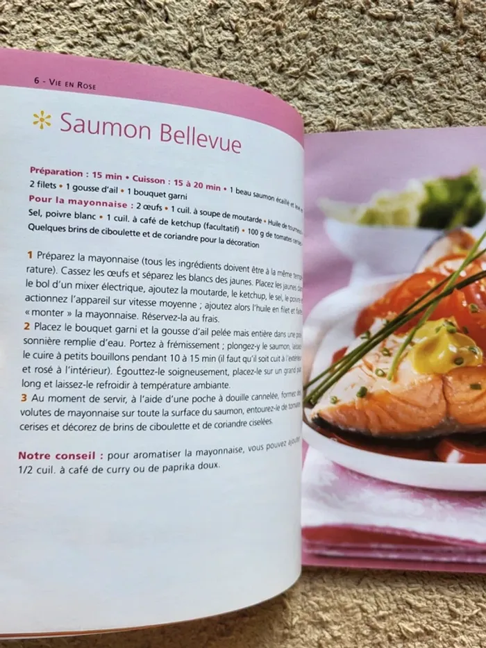 Lot de 2 livres de cuisine recettes de riz et réceptions à thème - photo numéro 7
