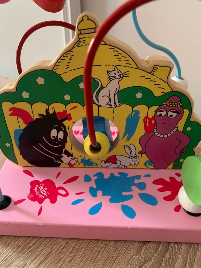 Boulier en bois Barbapapa - photo numéro 4