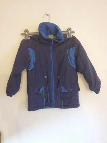 Blouson d’hiver bleu enfant 