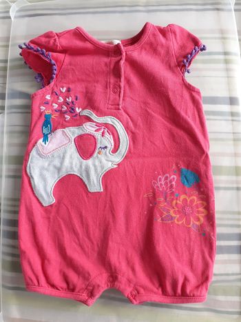 Barboteuse DPAM 6m fille