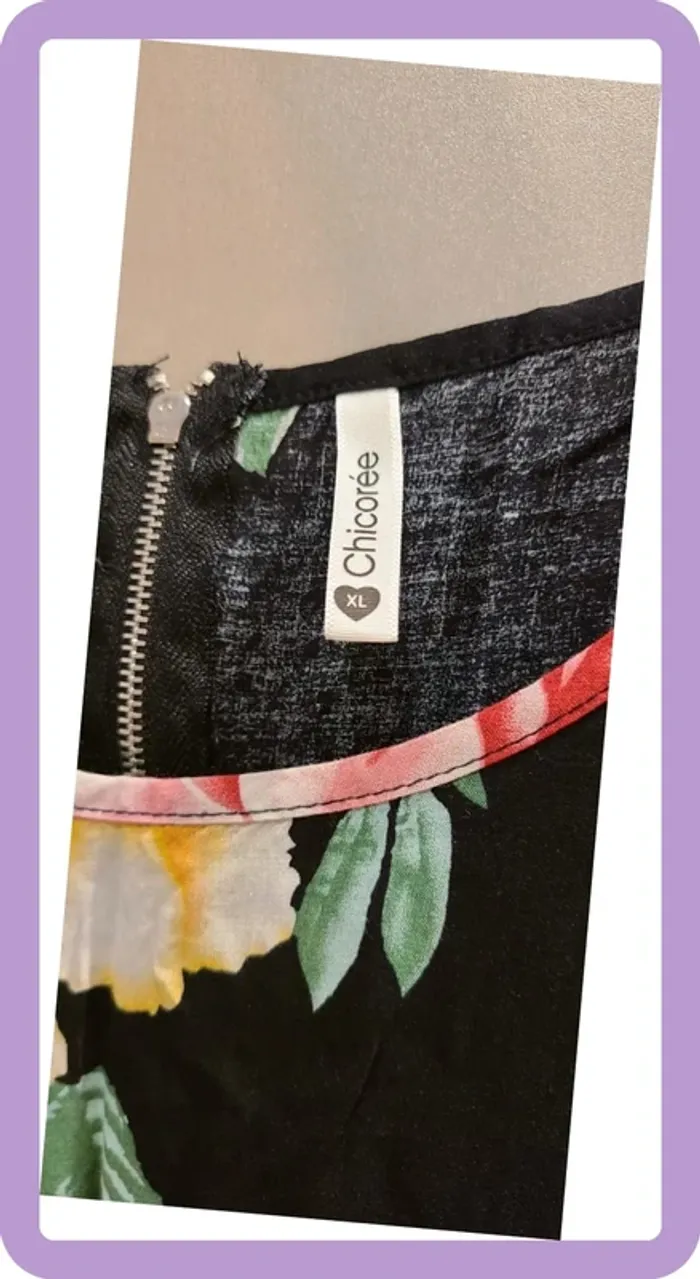 Top XL fleuri - photo numéro 3