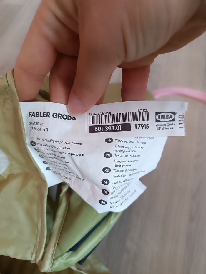 Rangement souple suspendu grenouille 🐸 - photo numéro 2