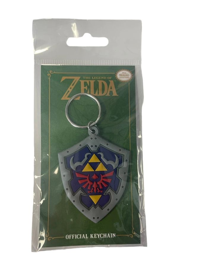 Porte clés Nintendo The Legend Of Zelda Hylian Shield 6 cm neuf