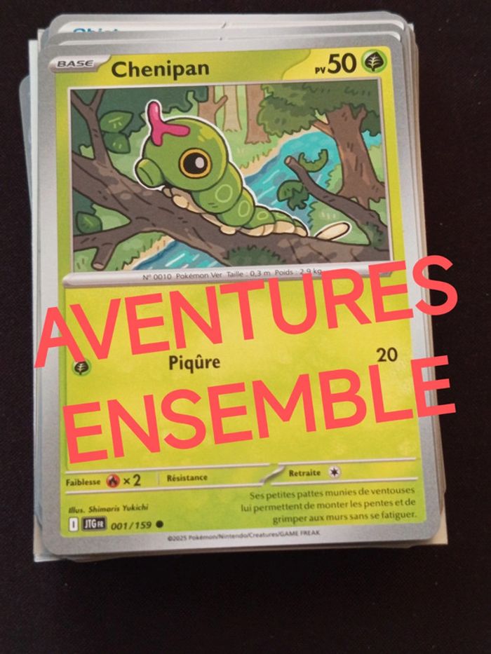 Cartes pokémon aventures ensemble Jtgfr