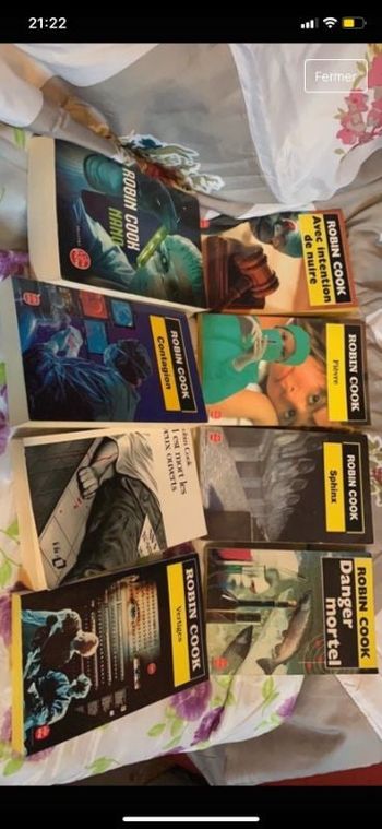 Livres de poche Robin Cook