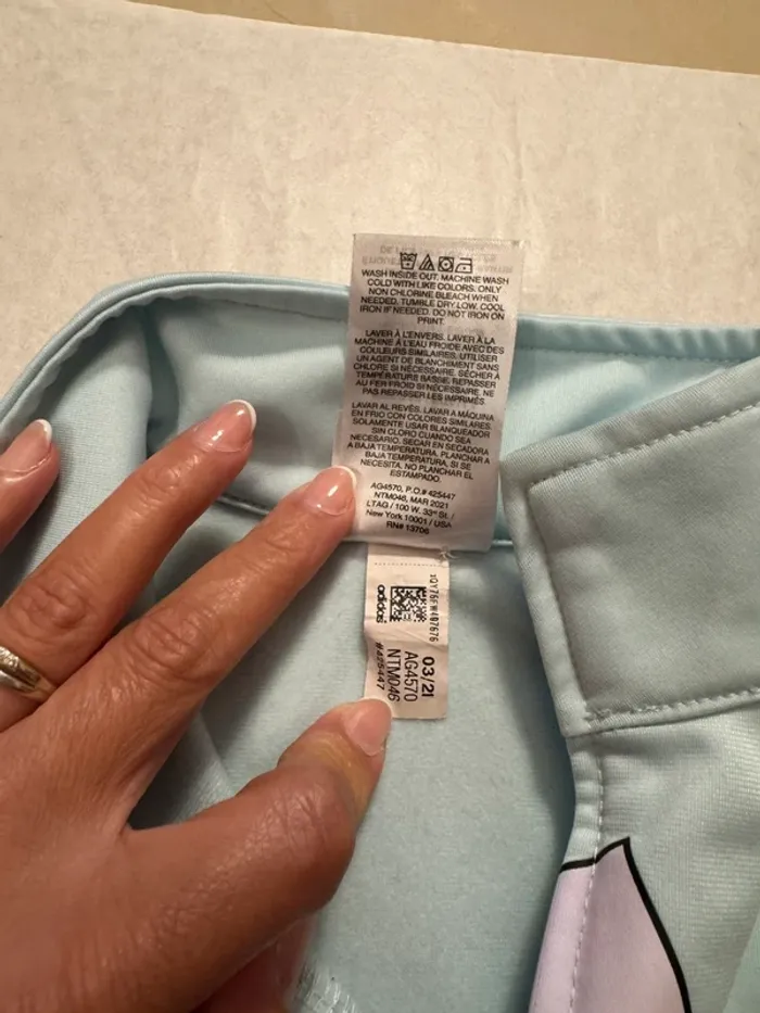 Haut de survêtement Adidas fille taille 4 ans authentique - photo numéro 6
