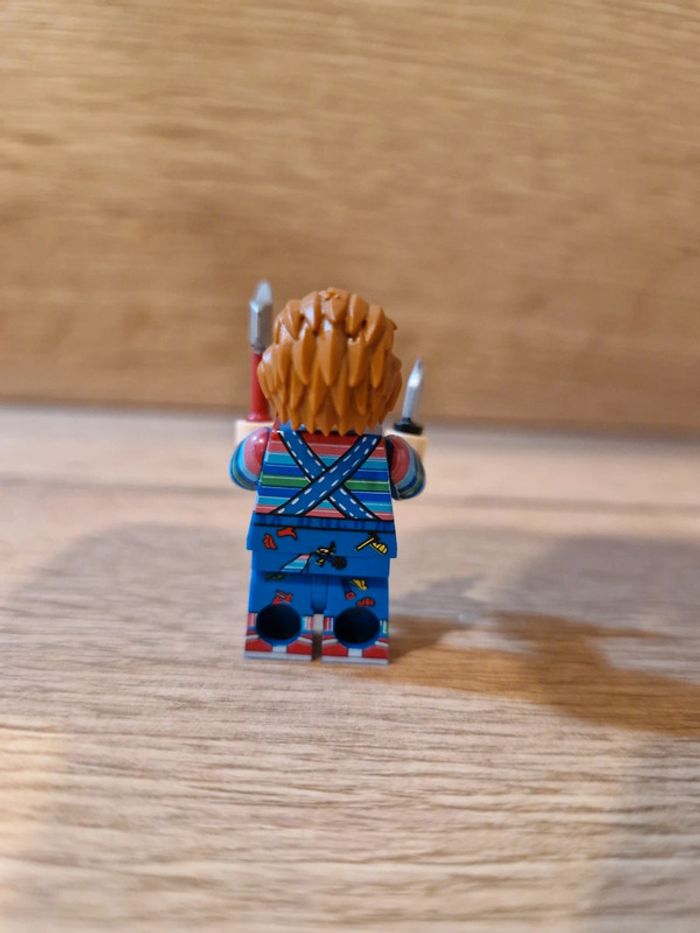 Figurine type lego Chucky - photo numéro 3