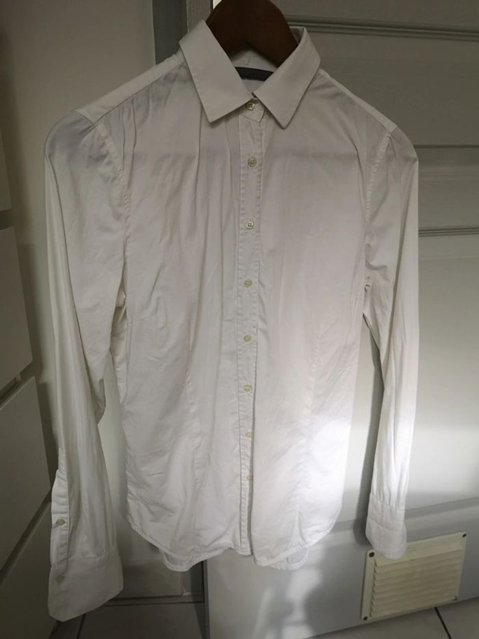 Chemise Zara blanche cintré