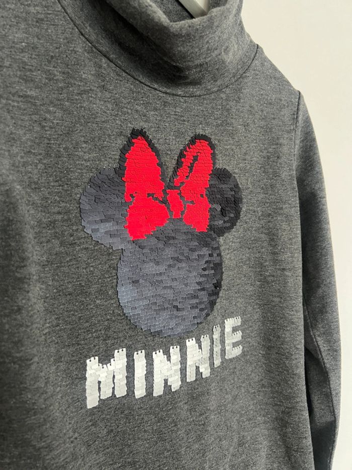 T shirt col roulé Disney 8 ans - photo numéro 4