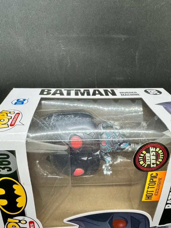Funko pop dc comics Batman 360 Glow Chase Hot Topic - photo numéro 8