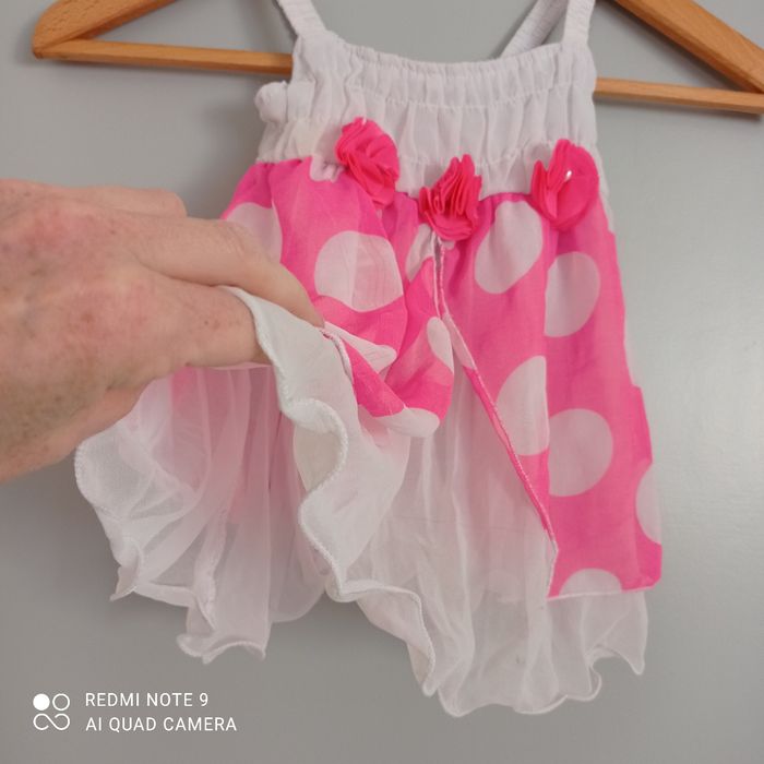 Tunique débardeur à pois 4ans - photo numéro 3