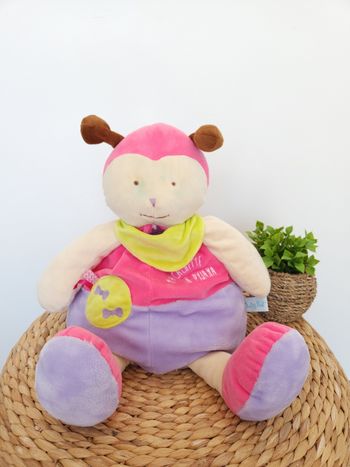 Peluche Doudou Coccinelle Range Pyjama Baby Nat