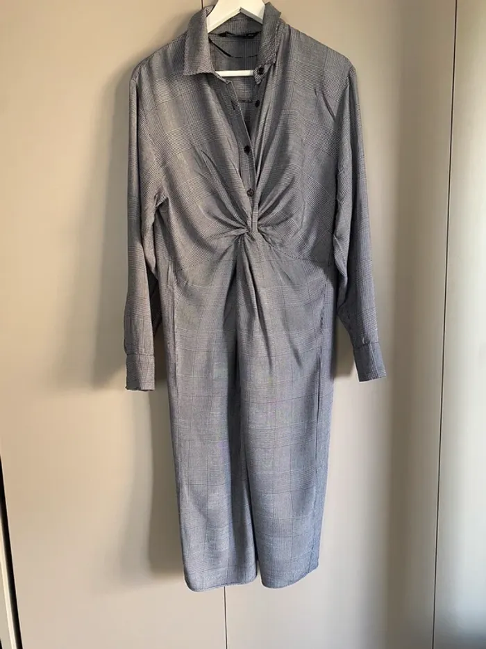 Robe-chemisier longue Zara - taille L