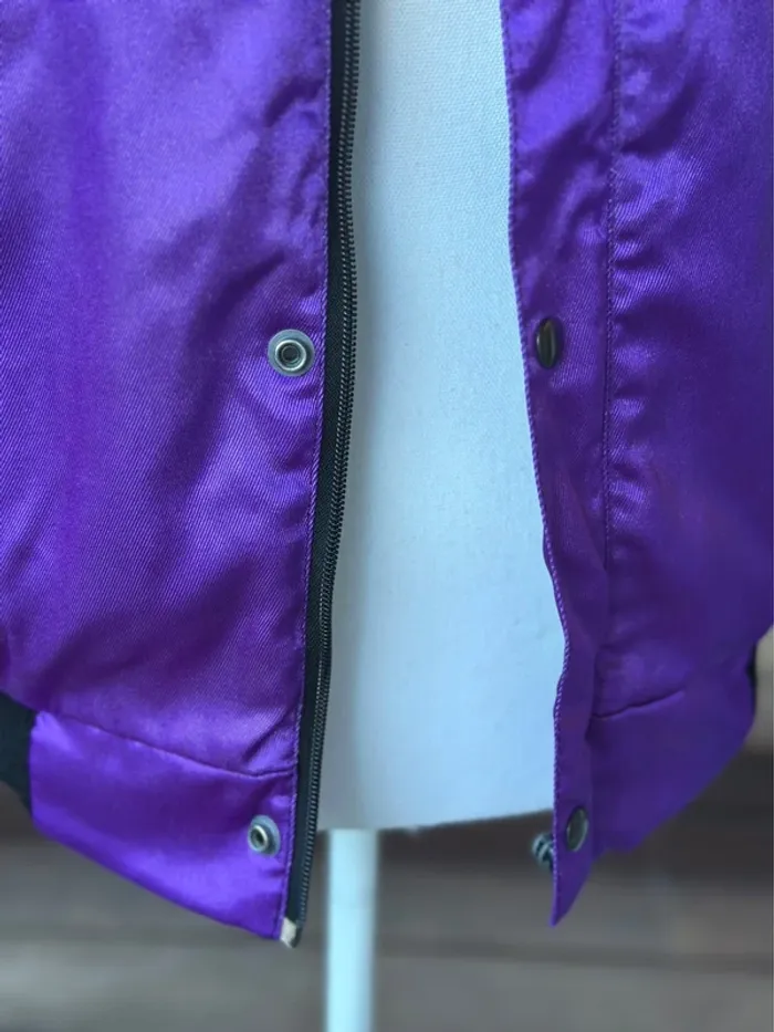 Veste de moto racing Yamaha by Kenny violet et noir taille XS/S oversize unisex - photo numéro 18