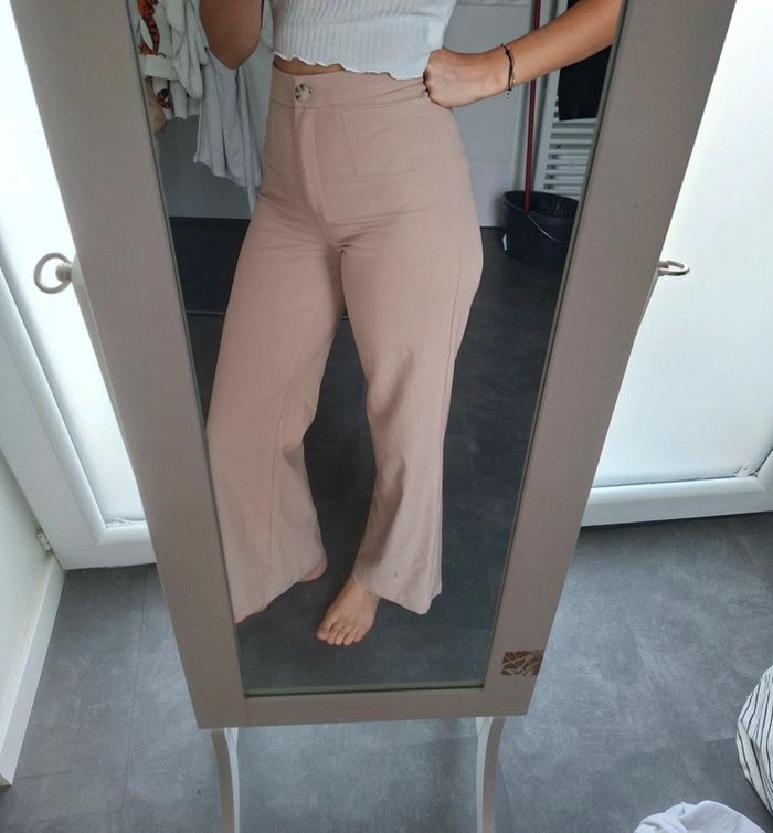 Pantlon fluide wide leg - photo numéro 6