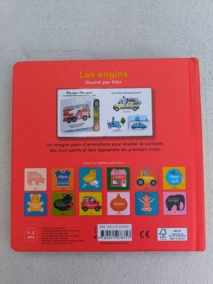 Livre Les engins Gallimard - photo numéro 3