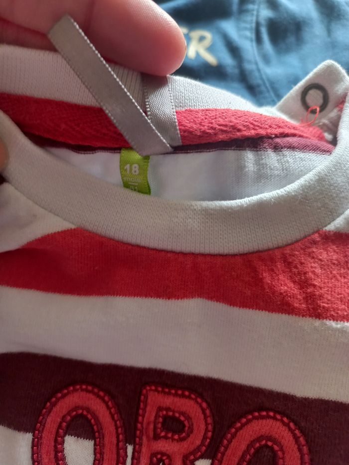 Lot tee-shirt manches longues 18 mois garçon - photo numéro 4