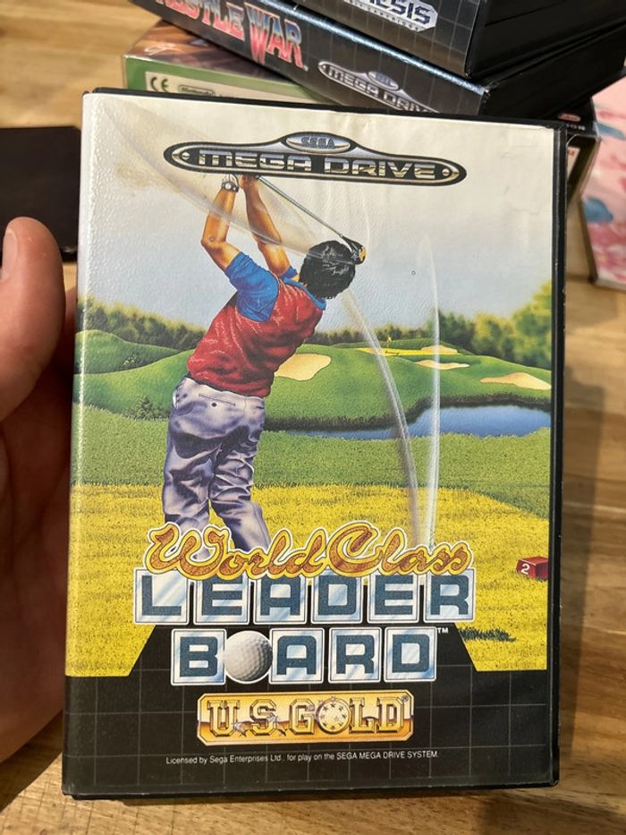 World Class Leader Board - SEGA Megadrive