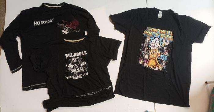 Lot de 3 t-shirts XL