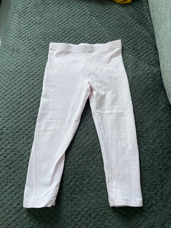 Legging rose 92cm