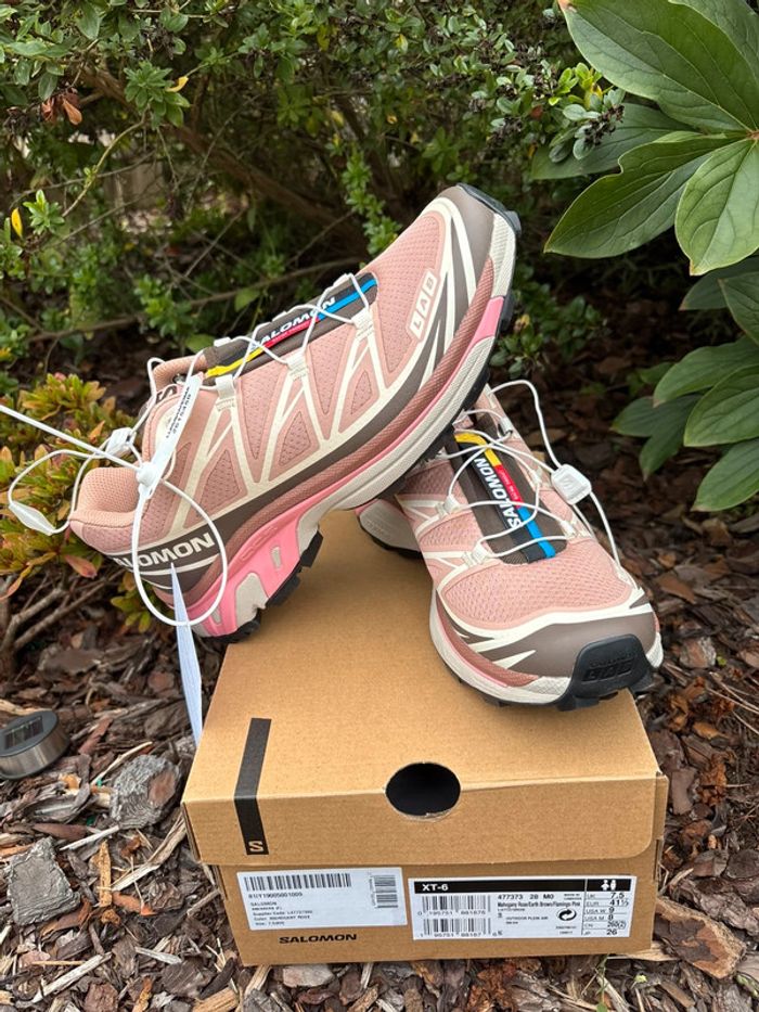 Salomon XT-6 Mahogany rose