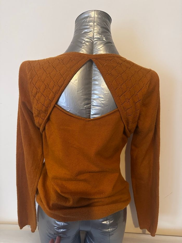 Pull moutarde - photo numéro 2