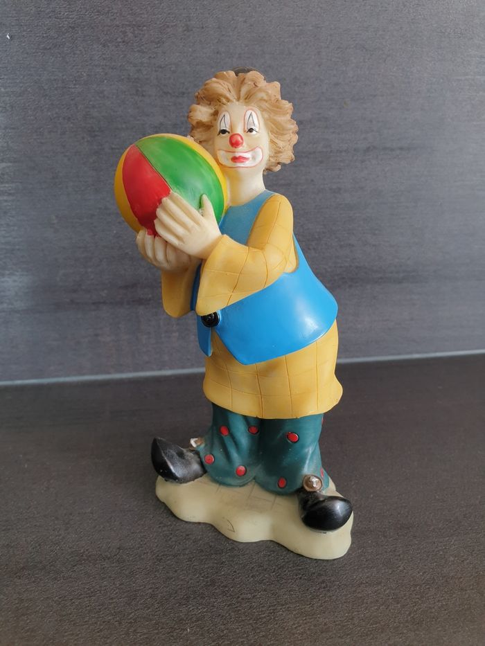 Clown en plastique