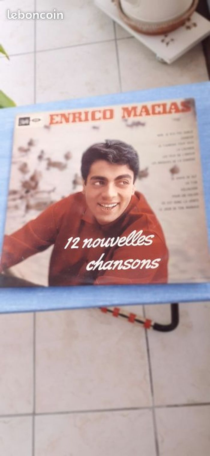 Lot de 2 disques vinyl 33 tours Enrico Macias - photo numéro 3