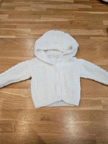 Gilet tricoté main