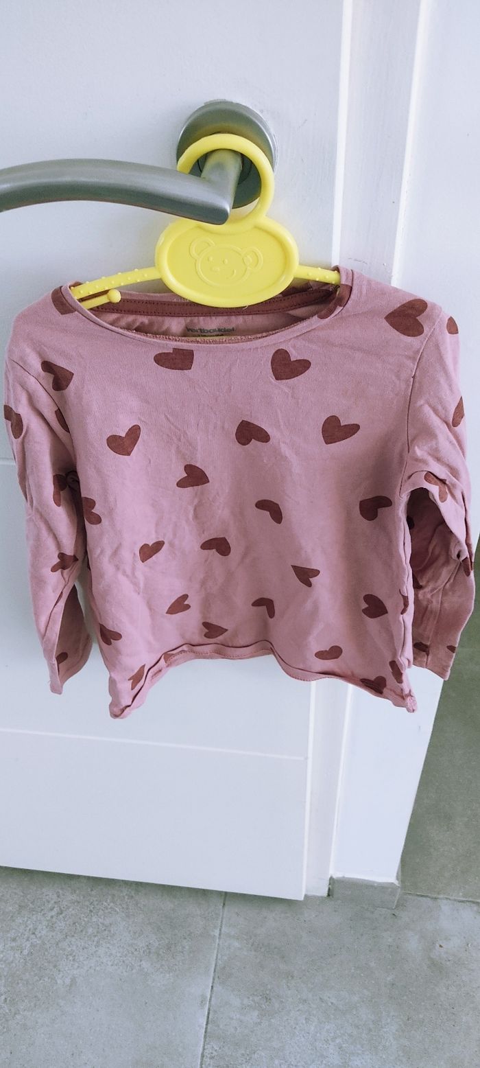 Lot tee-shirts manches longues 6 ans Vertbaudet - photo numéro 2