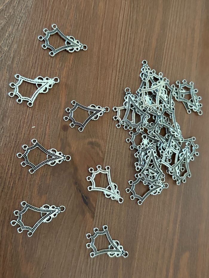 Un lot de pendentifs connecteurs - DIY - photo numéro 3