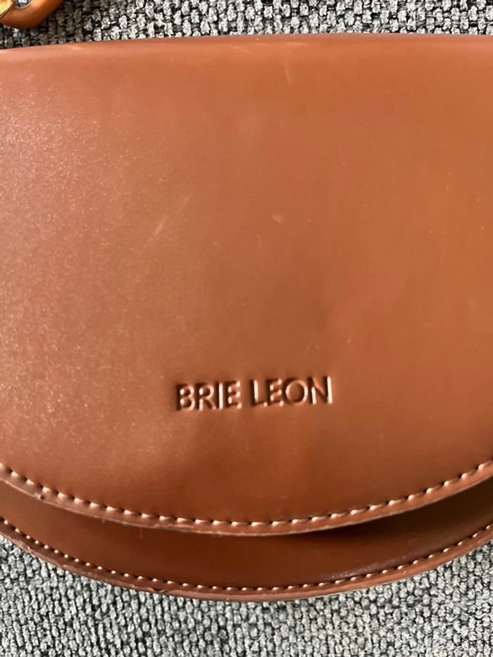 Sac cuir marron Brie Leon - photo numéro 3